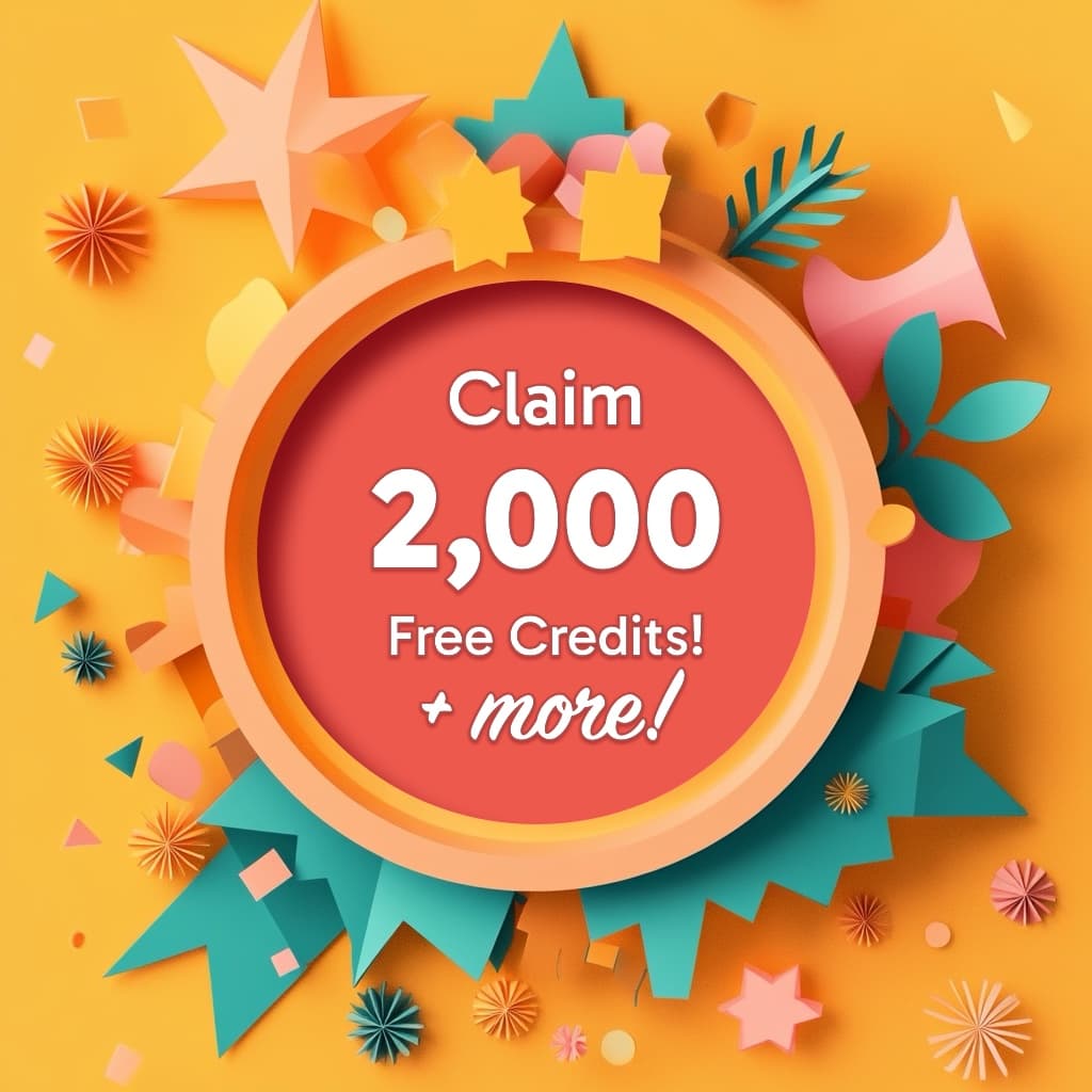 2000 Free Credits Promotion