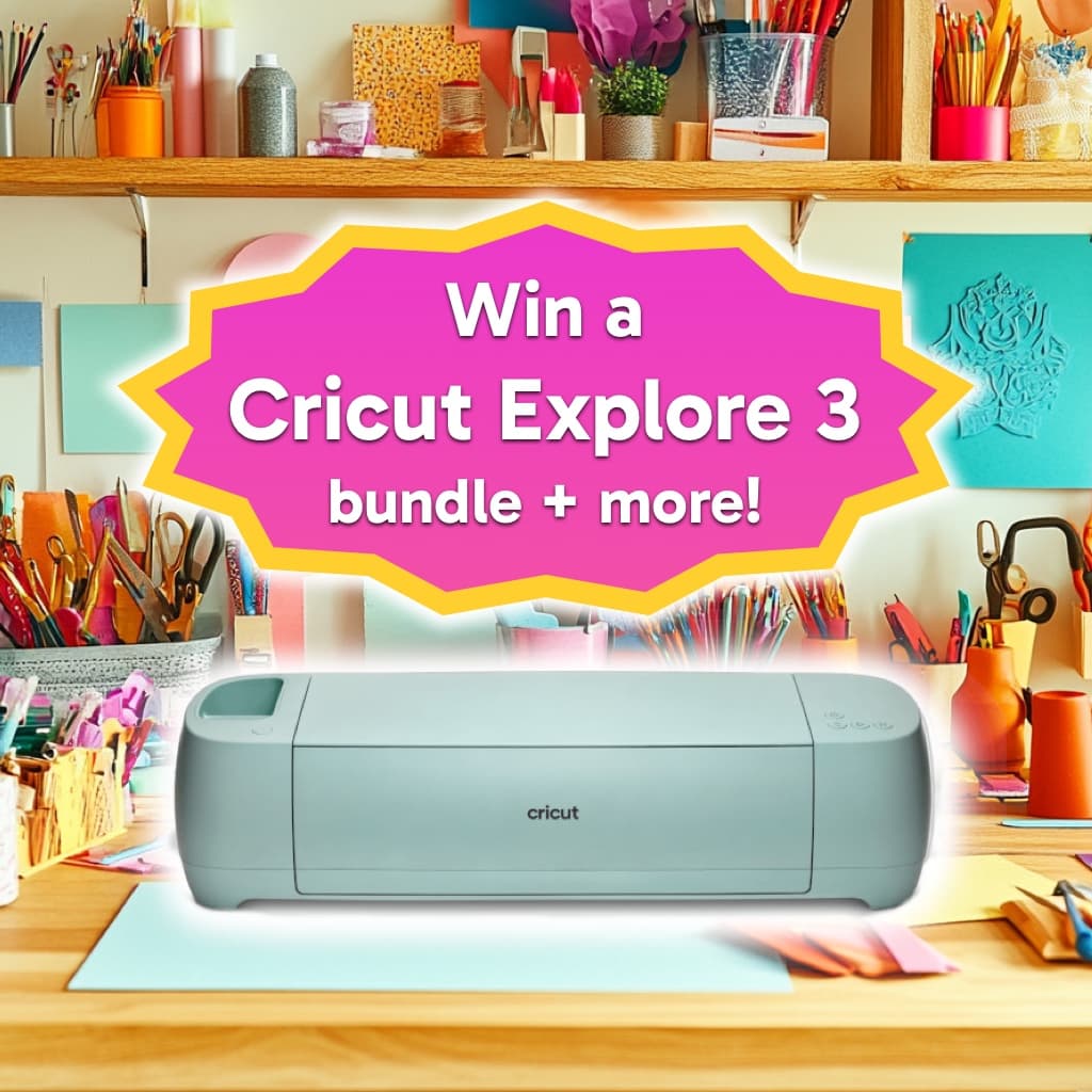 Win a Cricut Explore 3 Bundle